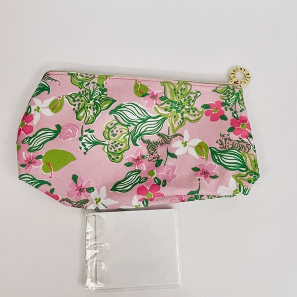 Lilly Pulitzer Estée Lauder Makeup Bag With Mirror New Without Tags - Picture 8 of 8